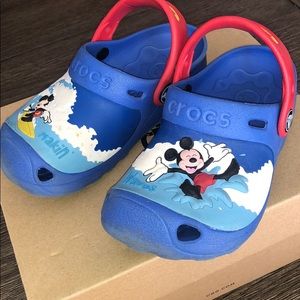 Boys Mickey Mouse Crocs